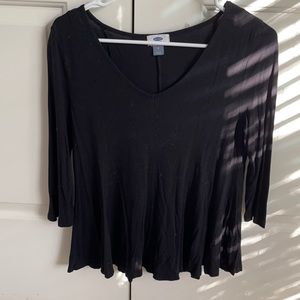 Black long sleeve shirt